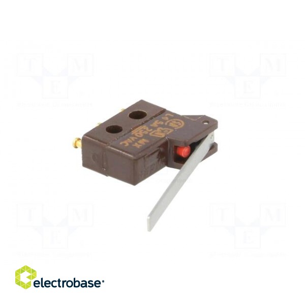 Microswitch SNAP ACTION | with lever | SPDT | 5A/250VAC | OFF-(ON) image 2