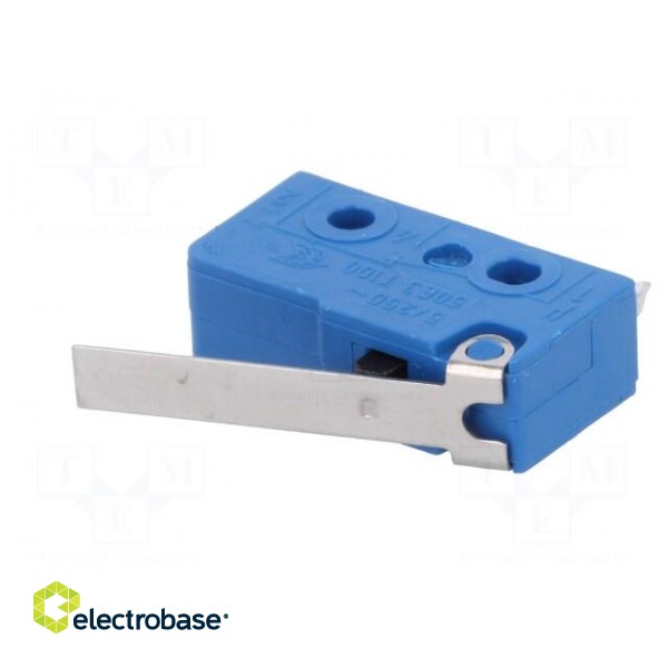 Microswitch SNAP ACTION | with lever | SPDT | 5A/250VAC | OFF-(ON) фото 4