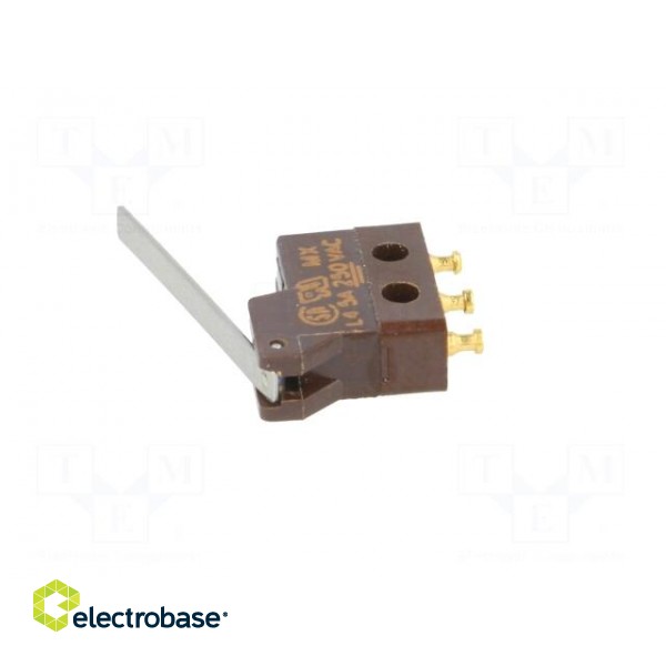 Microswitch SNAP ACTION | with lever | SPDT | 5A/250VAC | OFF-(ON) фото 5