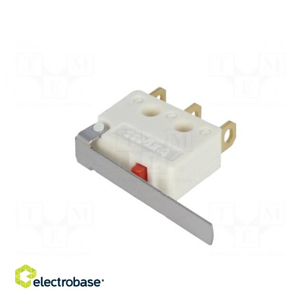 Microswitch SNAP ACTION | 5A/250VAC | with lever | SPDT | ON-(ON) paveikslėlis 4