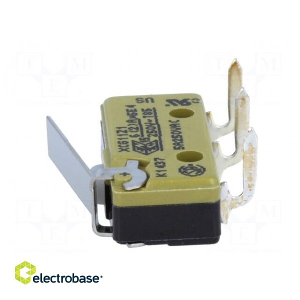 Microswitch SNAP ACTION | with lever | SPDT | 5A/250VAC | ON-(ON) image 5