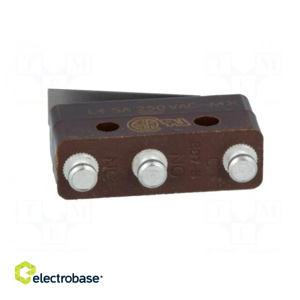 Microswitch SNAP ACTION | 5A/250VAC | with lever | SPDT | ON-(ON) image 7