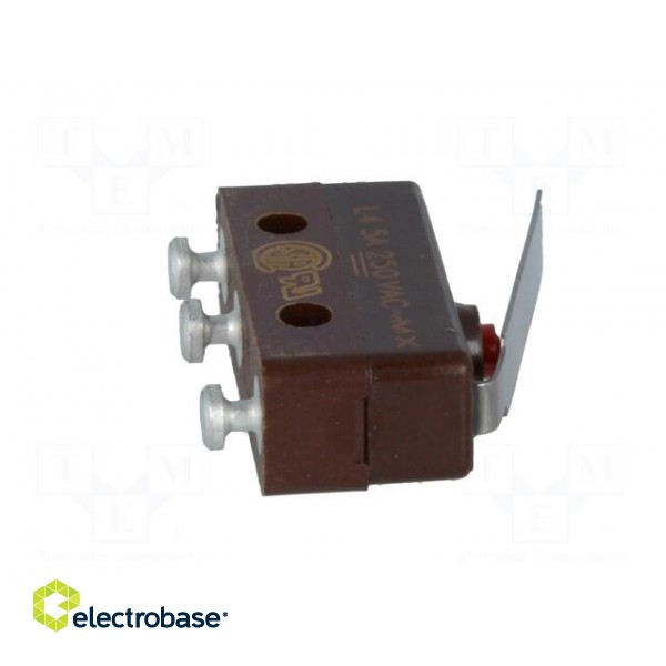 Microswitch SNAP ACTION | 5A/250VAC | with lever | SPDT | ON-(ON) image 9