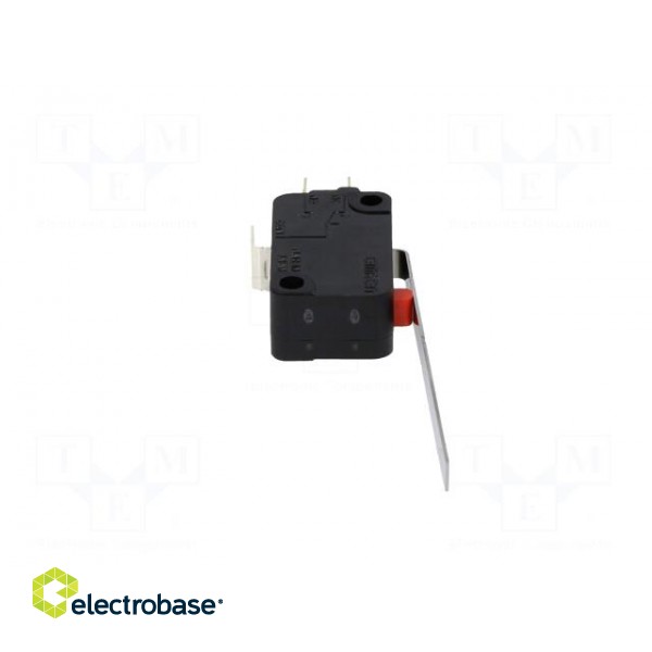 Microswitch SNAP ACTION | with lever | SPDT | 5A/250VAC | ON-(ON) фото 9