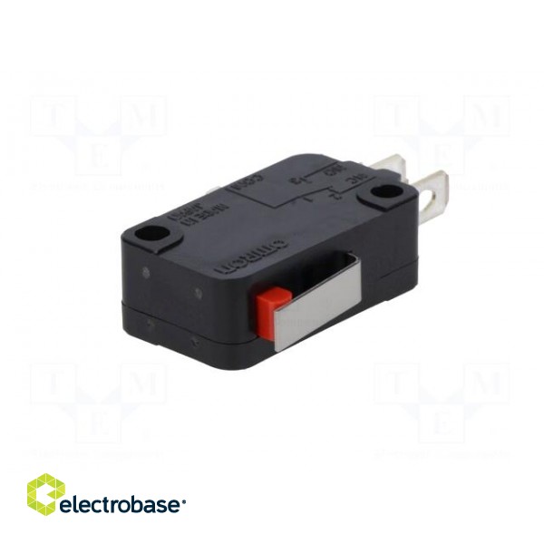 Microswitch SNAP ACTION | 5A/250VAC | with lever | SPDT | ON-(ON) image 2
