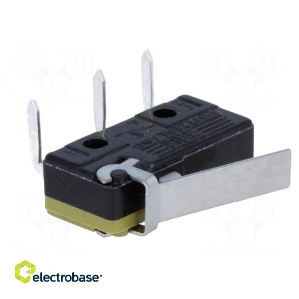 Microswitch SNAP ACTION | with lever | SPDT | 5A/250VAC | ON-(ON) фото 2
