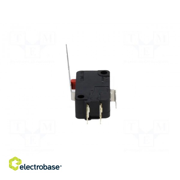 Microswitch SNAP ACTION | with lever | SPDT | 5A/250VAC | ON-(ON) paveikslėlis 5