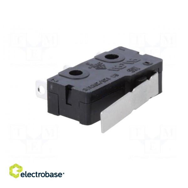 Microswitch SNAP ACTION | 5A/250VAC | with lever | SPDT | ON-(ON) фото 2