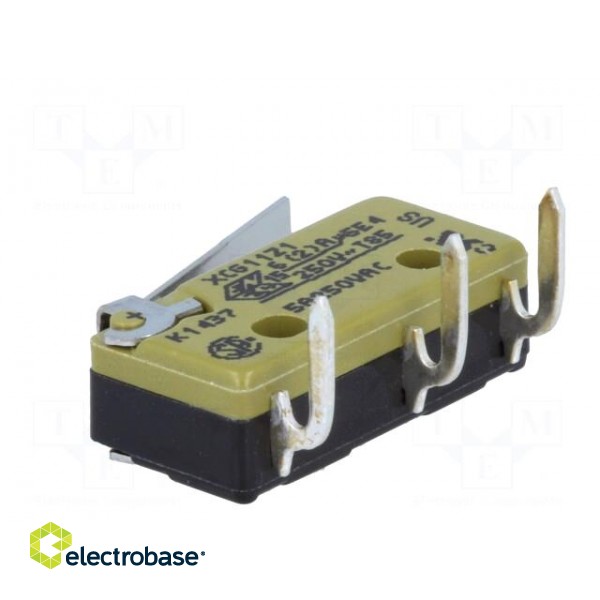 Microswitch SNAP ACTION | with lever | SPDT | 5A/250VAC | ON-(ON) image 6