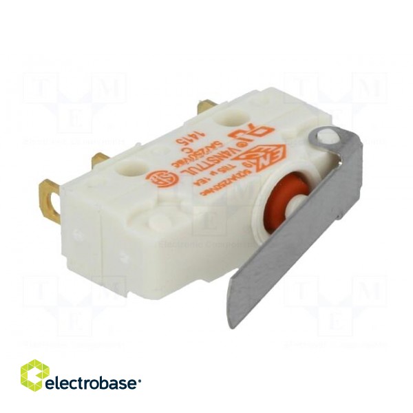 Microswitch SNAP ACTION | with lever | SPDT | 5A/250VAC | ON-(ON) image 2