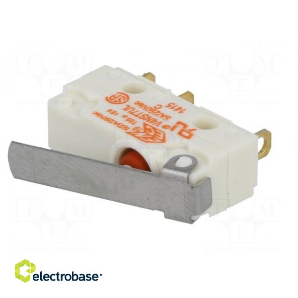 Microswitch SNAP ACTION | with lever | SPDT | 5A/250VAC | ON-(ON) image 4