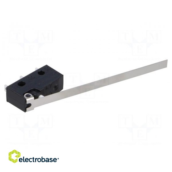 Microswitch SNAP ACTION | with lever | SPDT | 6A/250VAC | 0.1A/80VDC