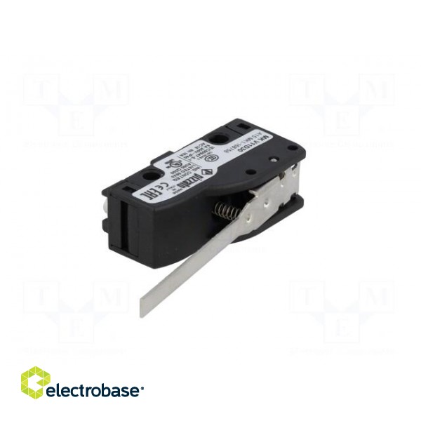 Microswitch SNAP ACTION | 6A/250VAC | 5A/24VDC | with lever | SPDT image 2