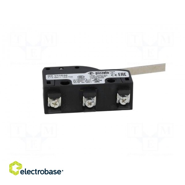 Microswitch SNAP ACTION | 6A/250VAC | 5A/24VDC | with lever | SPDT image 7