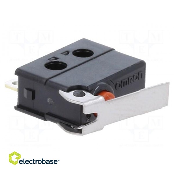 Microswitch SNAP ACTION | with lever | SPDT | ON-(ON) | Pos: 2 | IP67 image 1