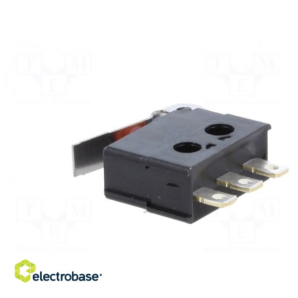 Microswitch SNAP ACTION | with lever | SPDT | ON-(ON) | Pos: 2 | IP67 фото 6