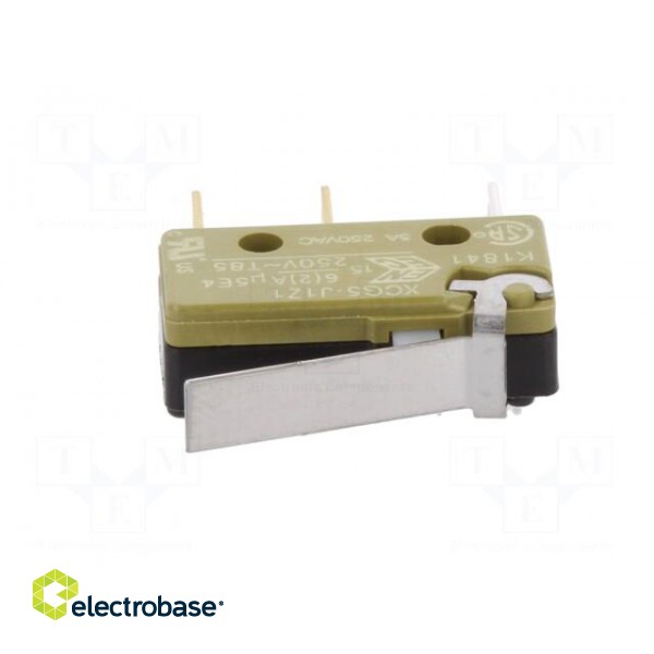 Microswitch SNAP ACTION | with lever | SPDT | ON-(ON) | Pos: 2 | XC image 3