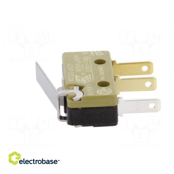 Microswitch SNAP ACTION | with lever | SPDT | ON-(ON) | Pos: 2 | XC image 5