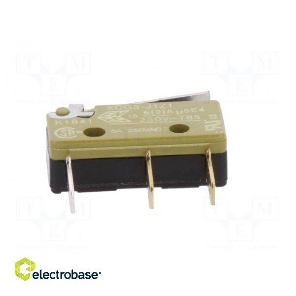 Microswitch SNAP ACTION | with lever | SPDT | ON-(ON) | Pos: 2 | XC image 7