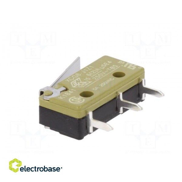 Microswitch SNAP ACTION | with lever | SPDT | ON-(ON) | Pos: 2 image 6