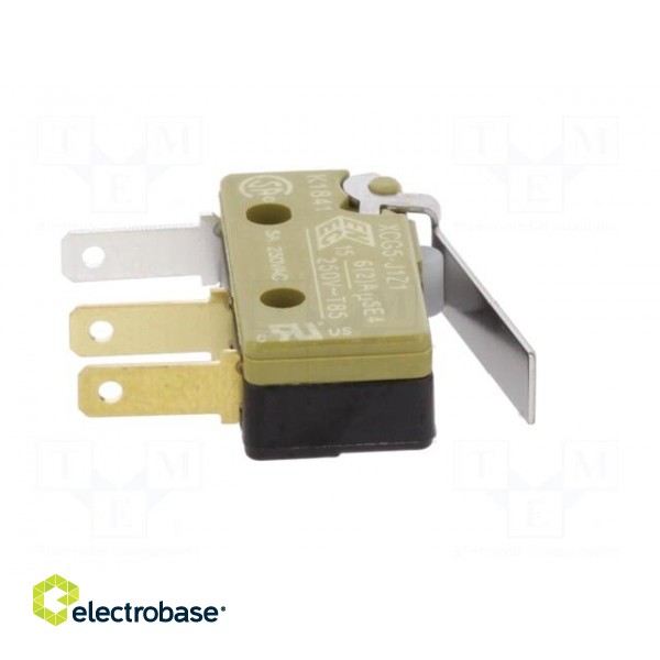 Microswitch SNAP ACTION | with lever | SPDT | ON-(ON) | Pos: 2 | XC image 9