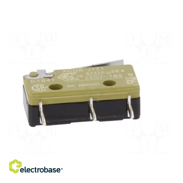 Microswitch SNAP ACTION | with lever | SPDT | ON-(ON) | Pos: 2 image 7