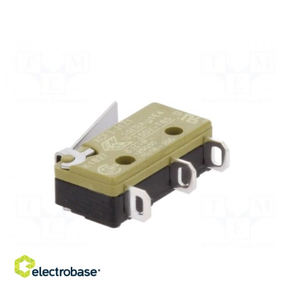 Microswitch SNAP ACTION | with lever | SPDT | ON-(ON) | Pos: 2 | XC image 6