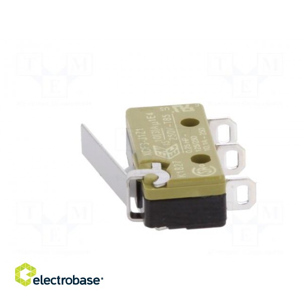 Microswitch SNAP ACTION | with lever | SPDT | ON-(ON) | Pos: 2 | XC image 5