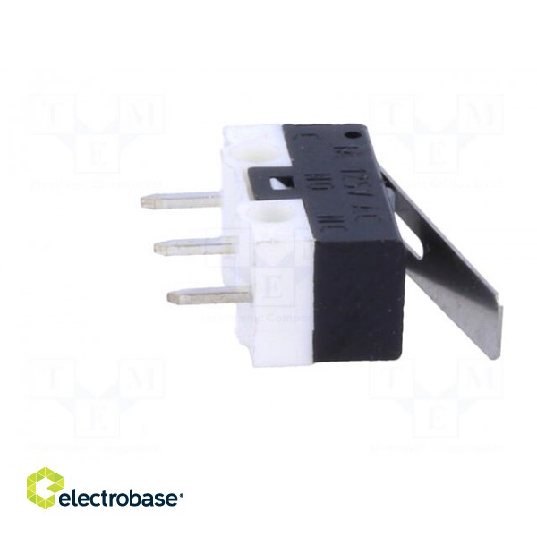 Microswitch SNAP ACTION | with lever | SPDT | Rcont max: 30mΩ | Pos: 2 image 9