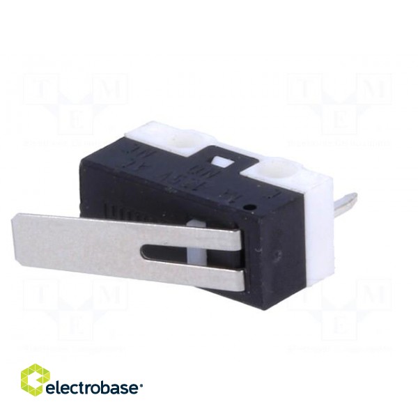 Microswitch SNAP ACTION | with lever | SPDT | Rcont max: 30mΩ | Pos: 2 image 4