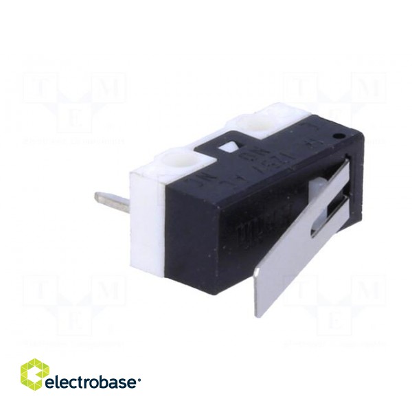 Microswitch SNAP ACTION | with lever | SPDT | Rcont max: 30mΩ | Pos: 2 image 2
