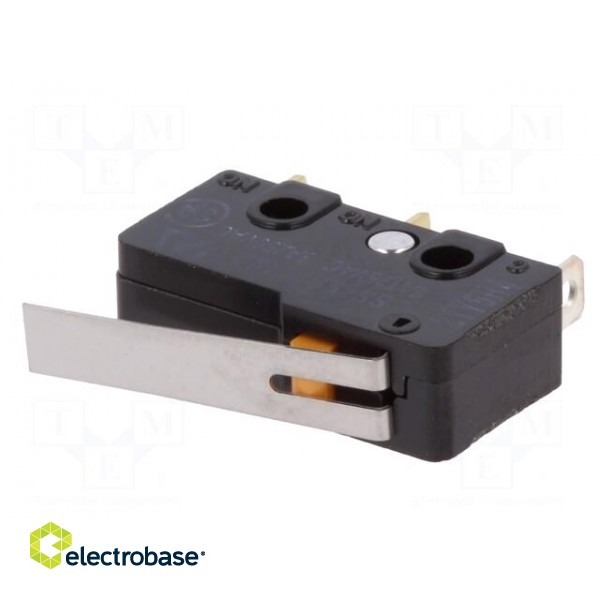 Microswitch SNAP ACTION | 5A/250VAC | with lever | SPST-NC | Pos: 2 фото 4