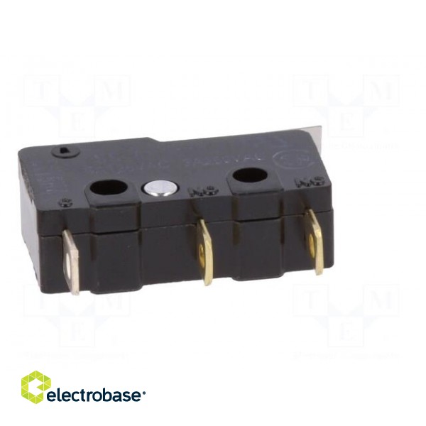 Microswitch SNAP ACTION | 5A/250VAC | with lever | SPST-NC | Pos: 2 image 7