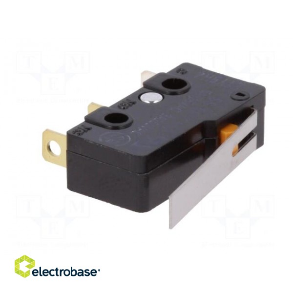 Microswitch SNAP ACTION | 5A/250VAC | with lever | SPST-NC | Pos: 2 paveikslėlis 2