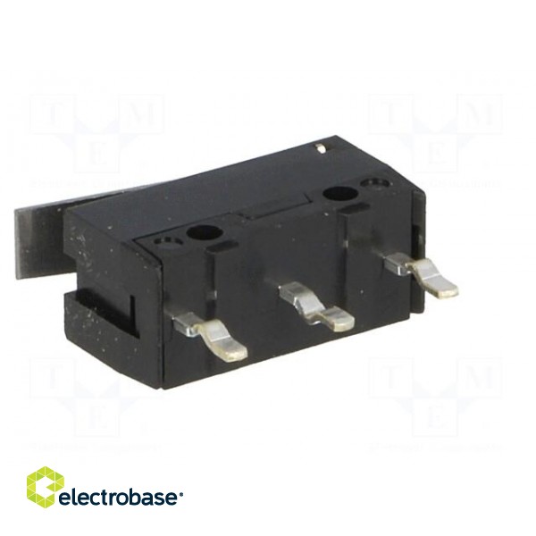 Microswitch SNAP ACTION | with lever | SPST-NO | 0.1A/6VDC | Pos: 2 image 6