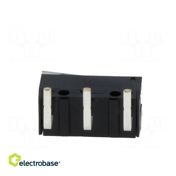 Microswitch SNAP ACTION | 0.1A/6VDC | with lever | SPST-NO | Pos: 2 image 7