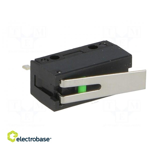 Microswitch SNAP ACTION | with lever | SPST-NO | 0.1A/6VDC | Pos: 2 image 2