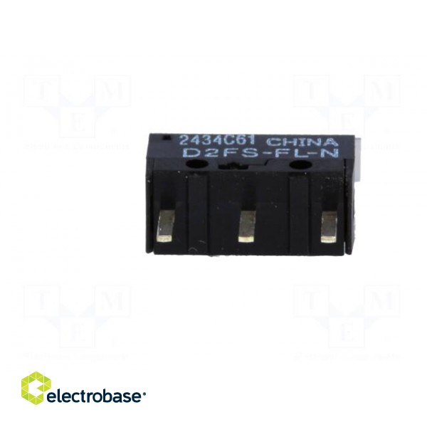 Microswitch SNAP ACTION | 0.1A/6VDC | with lever | SPST-NO | Pos: 2 image 7