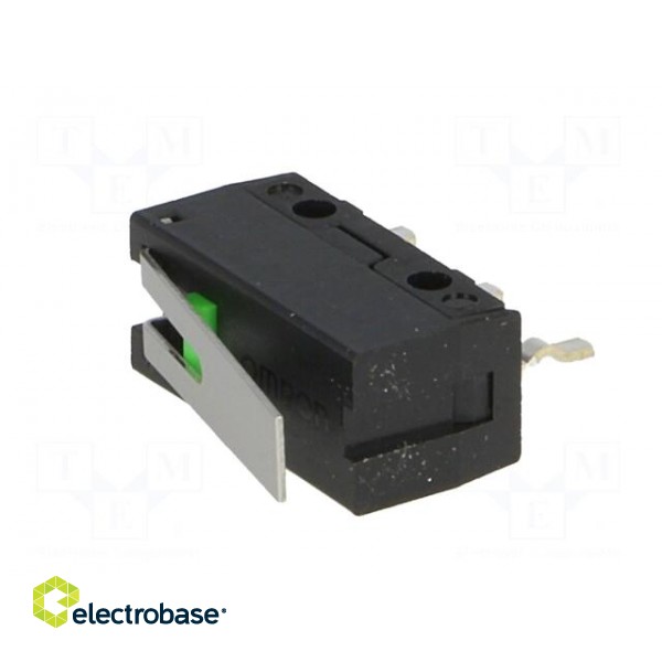 Microswitch SNAP ACTION | with lever | SPST-NO | 0.1A/6VDC | Pos: 2 image 4