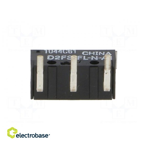 Microswitch SNAP ACTION | 0.1A/6VDC | with lever | SPST-NO | Pos: 2 фото 7