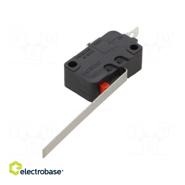 Microswitch SNAP ACTION | 16A/250VAC | with lever | SPST-NO | Pos: 2