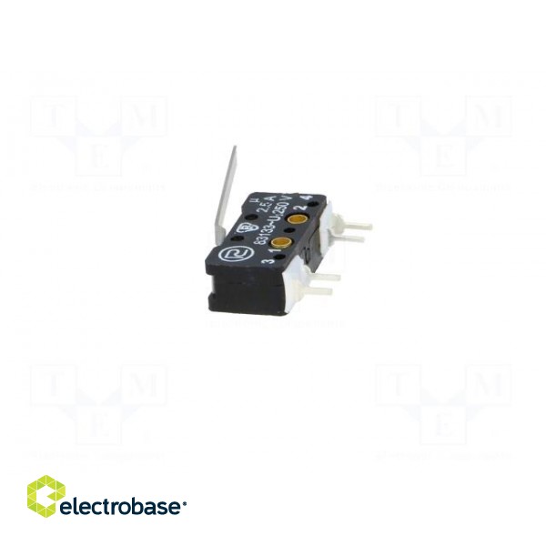 Microswitch SNAP ACTION | with lever | SPST-NO + SPST-NC | ON-(ON) image 5