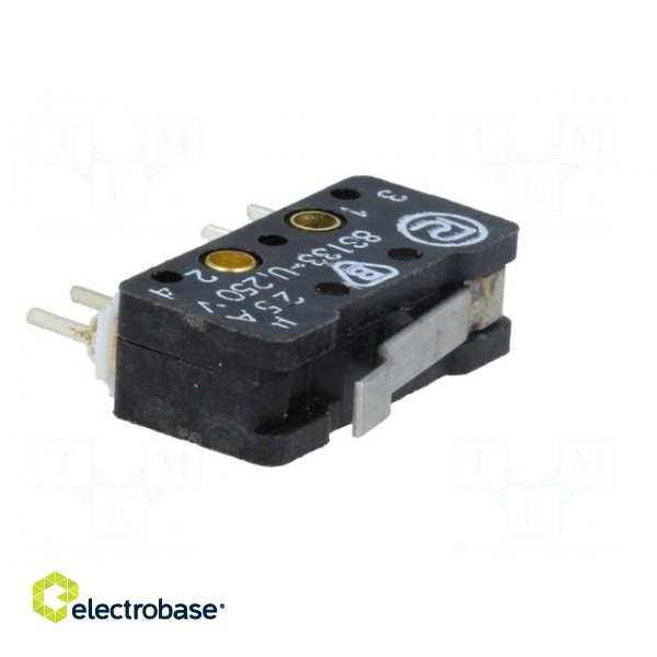Microswitch SNAP ACTION | 2.5A/250VAC | 0.3A/220VDC | with lever image 2