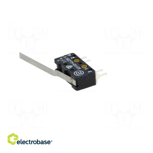 Microswitch SNAP ACTION | with lever | SPST-NO + SPST-NC | ON-(ON) image 4