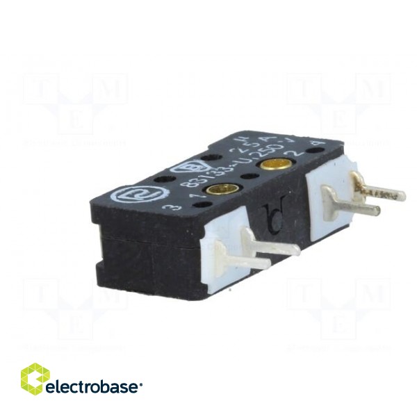 Microswitch SNAP ACTION | 2.5A/250VAC | 0.3A/220VDC | with lever image 6