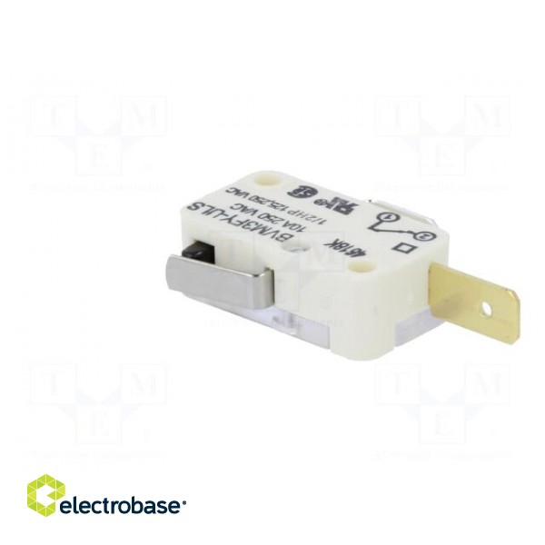 Microswitch SNAP ACTION | with lever | SPST | 10A/250VAC | (ON)-OFF image 4