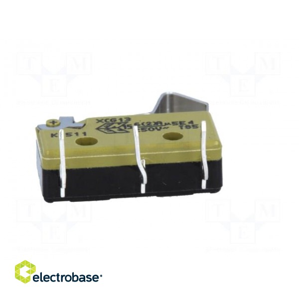 Microswitch SNAP ACTION | 5A/250VAC | SPDT | ON-(ON) | Pos: 2 | IP40 image 7