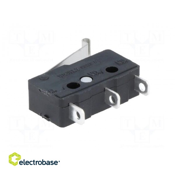 Microswitch SNAP ACTION | 3A/250VAC | SPDT | Rcont max: 30mΩ | Pos: 2 paveikslėlis 6