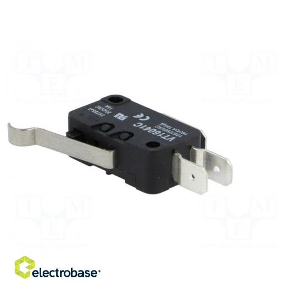 Microswitch SNAP ACTION | 14A/250VAC | SPDT | Rcont max: 15mΩ | Pos: 2 image 4