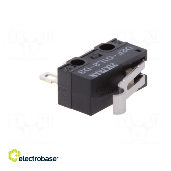 Microswitch SNAP ACTION | 1A/125VAC | 0.1A/30VDC | SPDT | ON-(ON) фото 2